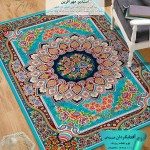 تصویری از نمونه فرش زیرپایی طراحی شده توسط شرکت مهرآفرین